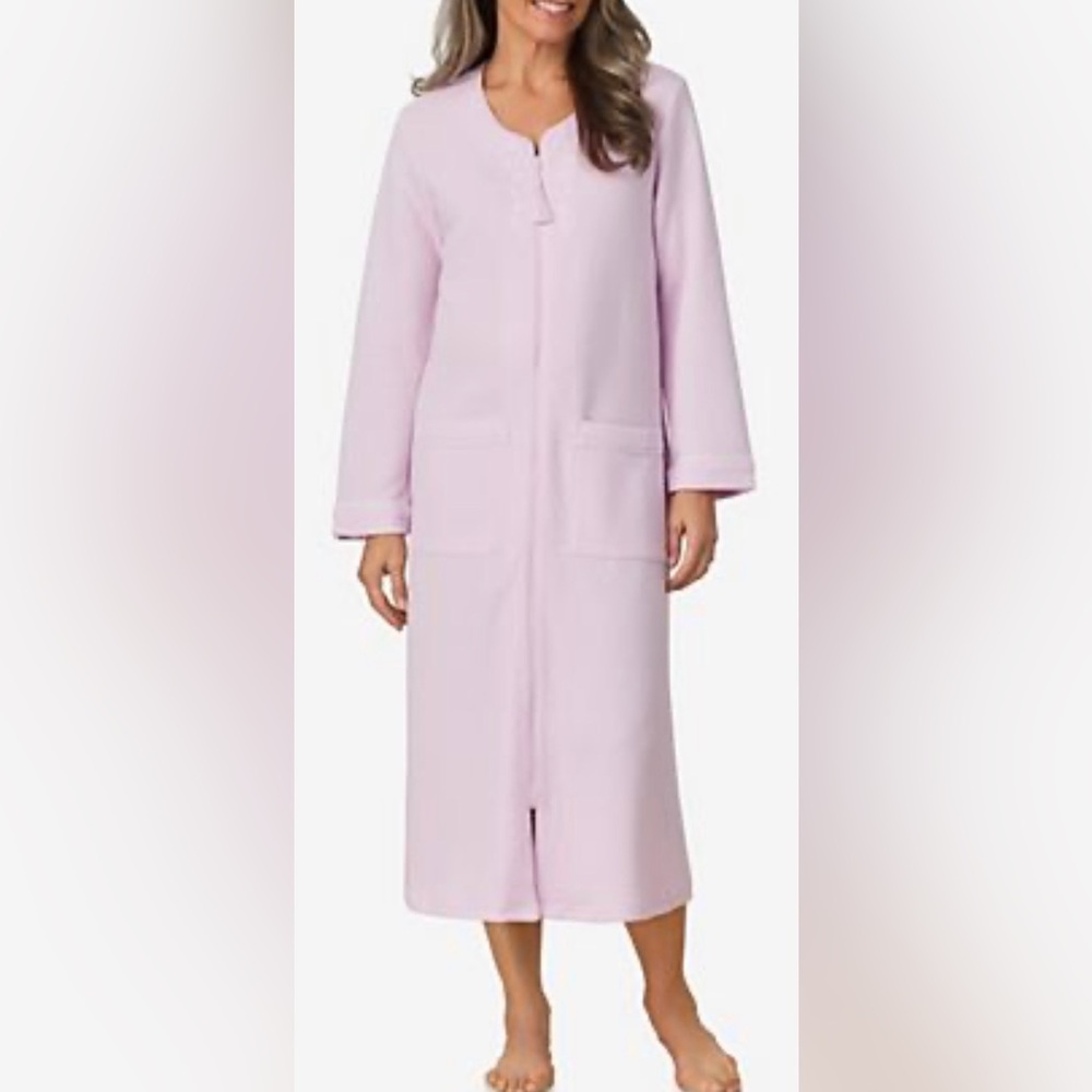 Aria Ballet Zip Robe, Light Pink, sz M